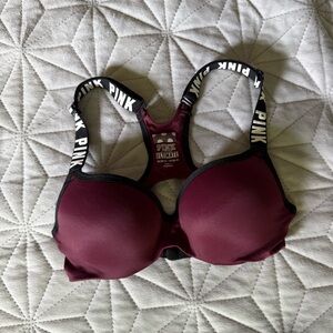 Victoria’s Secret PINK ultimate push-up racer back bra